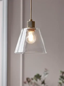 Glass Tapered Pendant