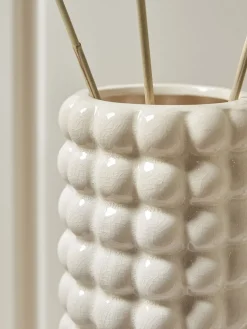 Glazed Bubble Column Vase