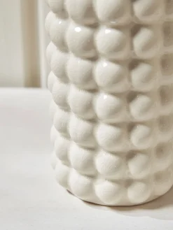 Glazed Bubble Column Vase