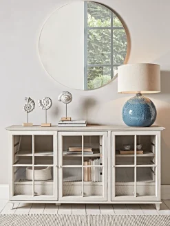 Glazed Dots Table Lamp - Blue