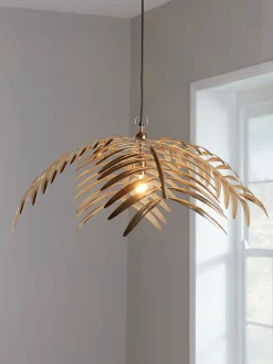 Gold Palm Pendant