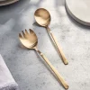Gold Serving Spoons