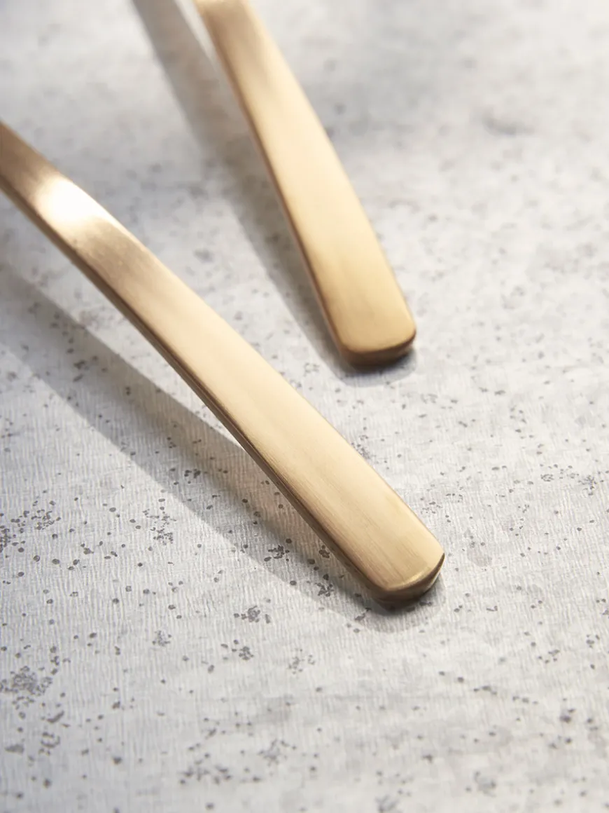 Gold Serving Spoons