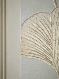 Golden Gingko Leaf Canvas