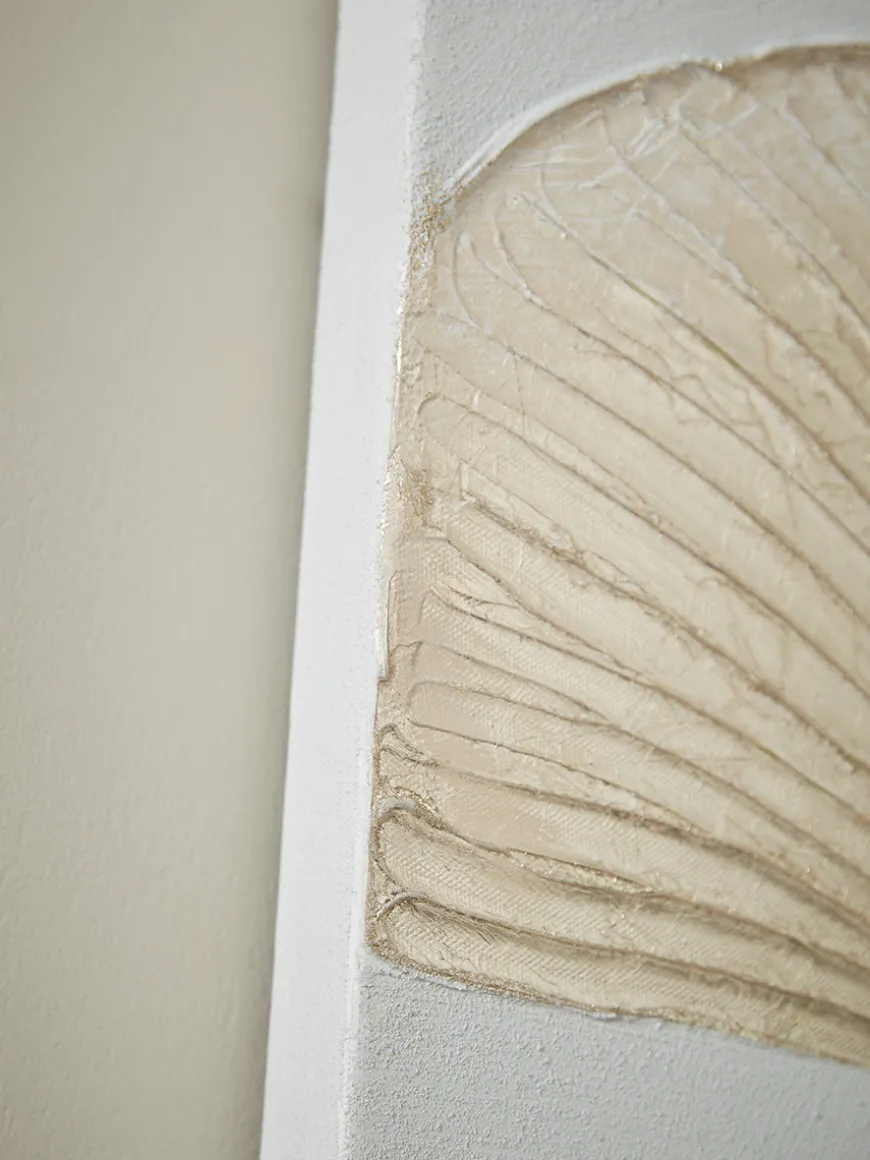 Golden Gingko Leaf Canvas