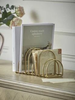 Golden Metal Storage Rack