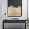 Golden Nights Framed Canvas