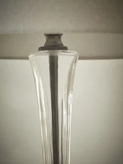 Green Glass Table Lamp