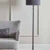 Grey & Black Floor Lamp