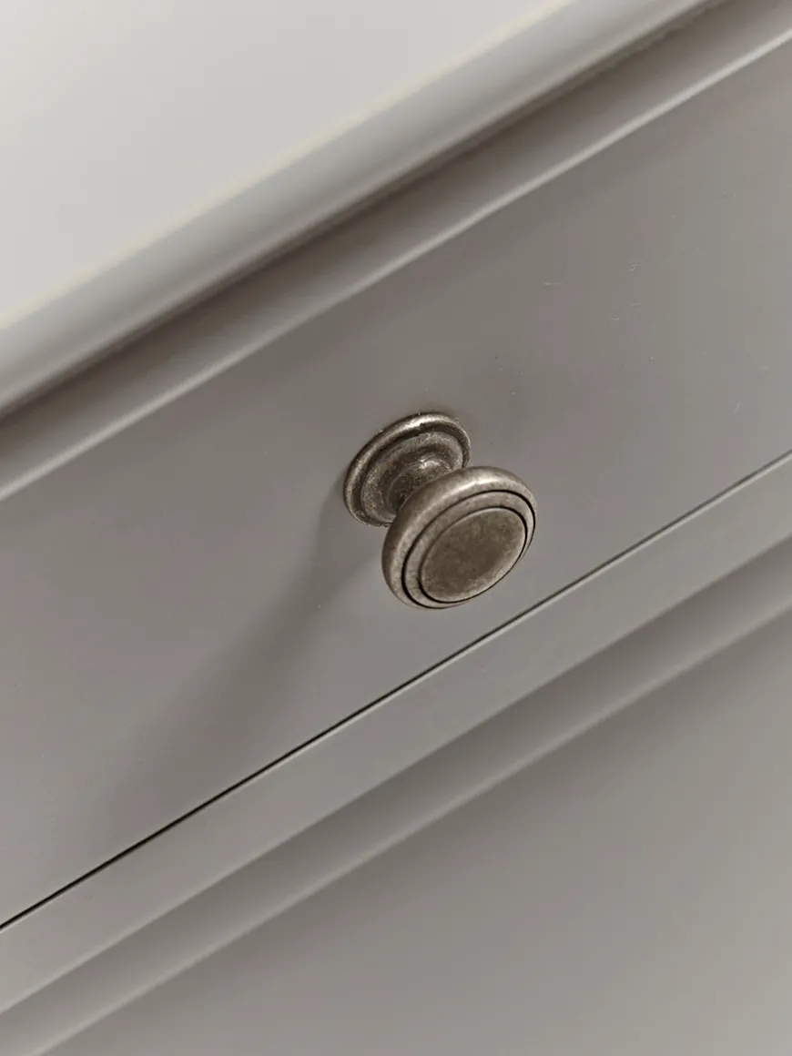 Grey Bedside Table