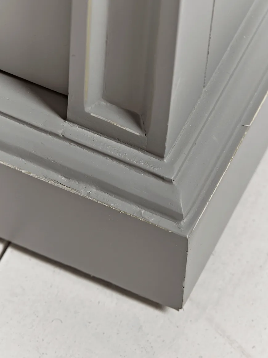 Grey Bedside Table