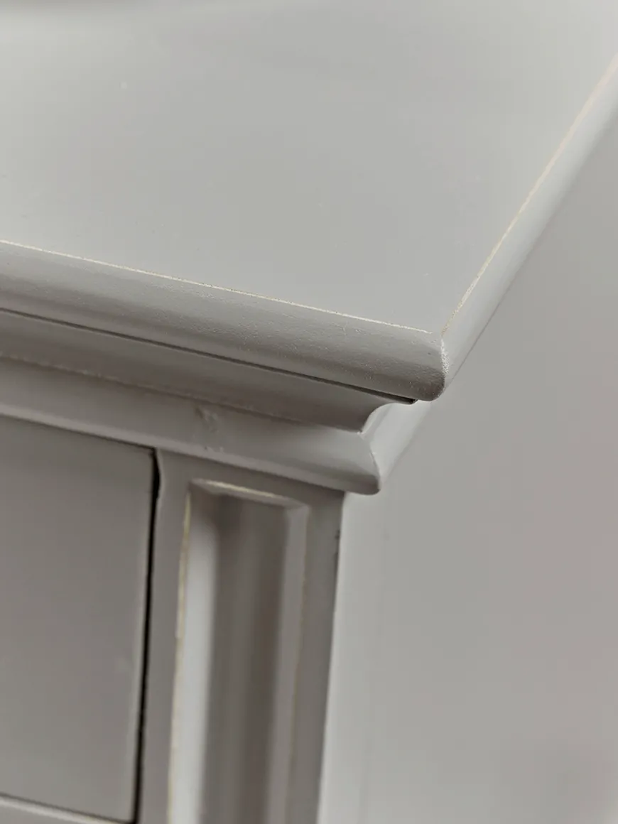Grey Bedside Table