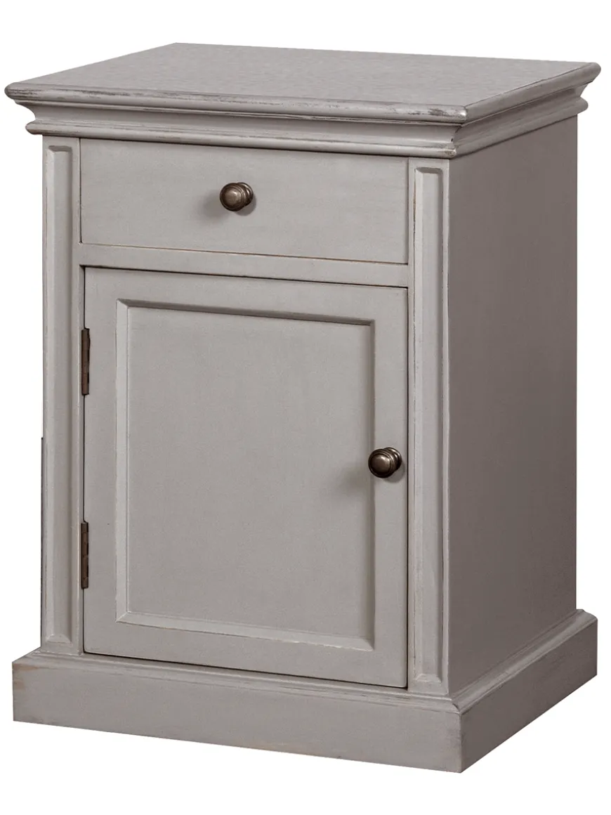 Grey Bedside Table