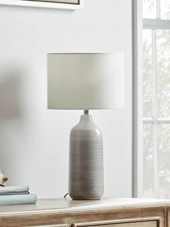 Grey Ombre Table Lamp