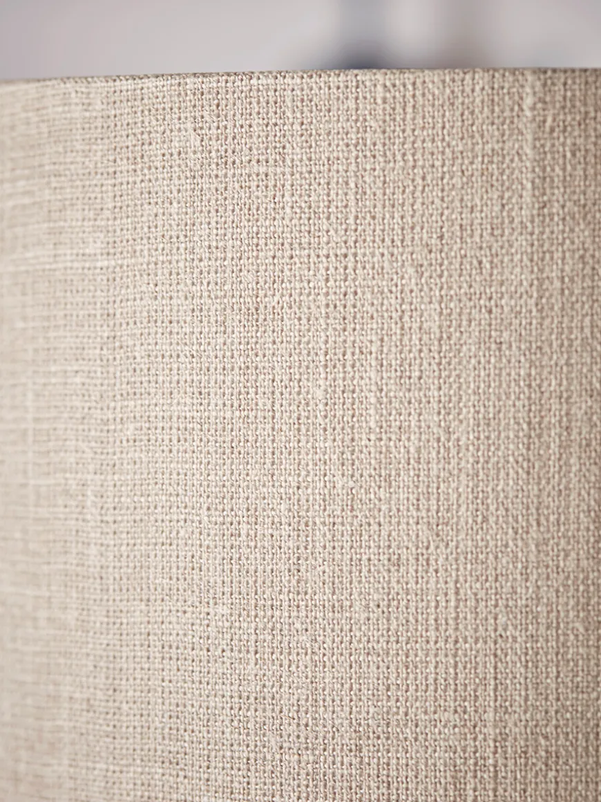 Grey Washed Floor Lamp