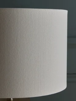 Greywashed Wood Table Lamp