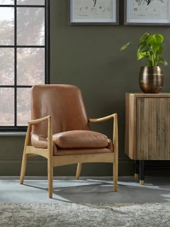 Halden Armchair - Leather