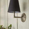 Hammered Antique Brass Wall Light