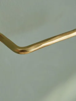 Hammered Brass Loo Roll Holder