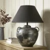 Handled Iron Table Lamp