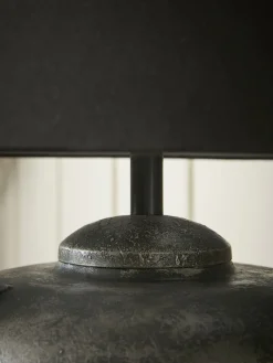 Handled Iron Table Lamp