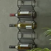 Hexagonal Wine Rack - Black