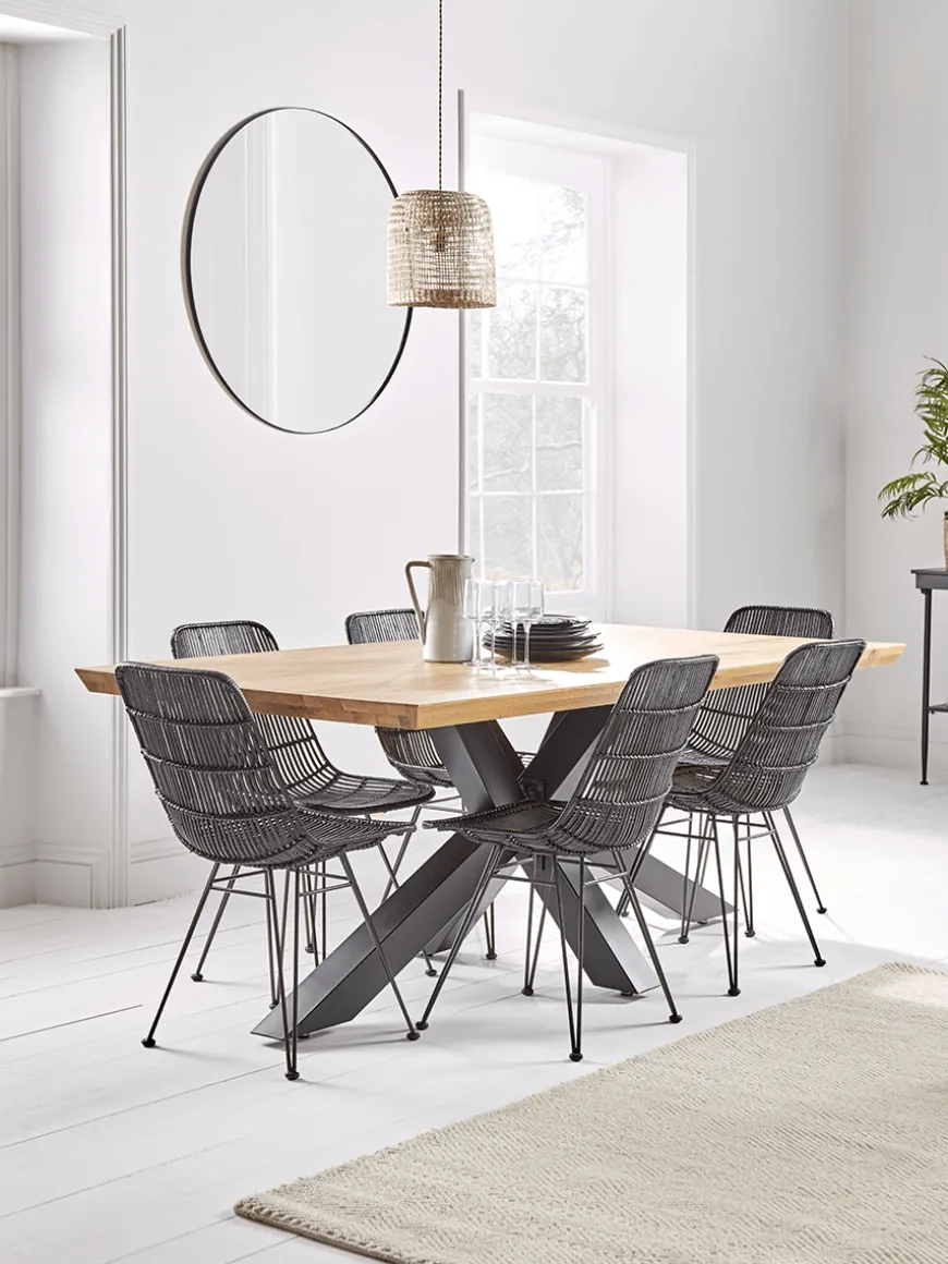 Hoxton Oak Dining Table - Large