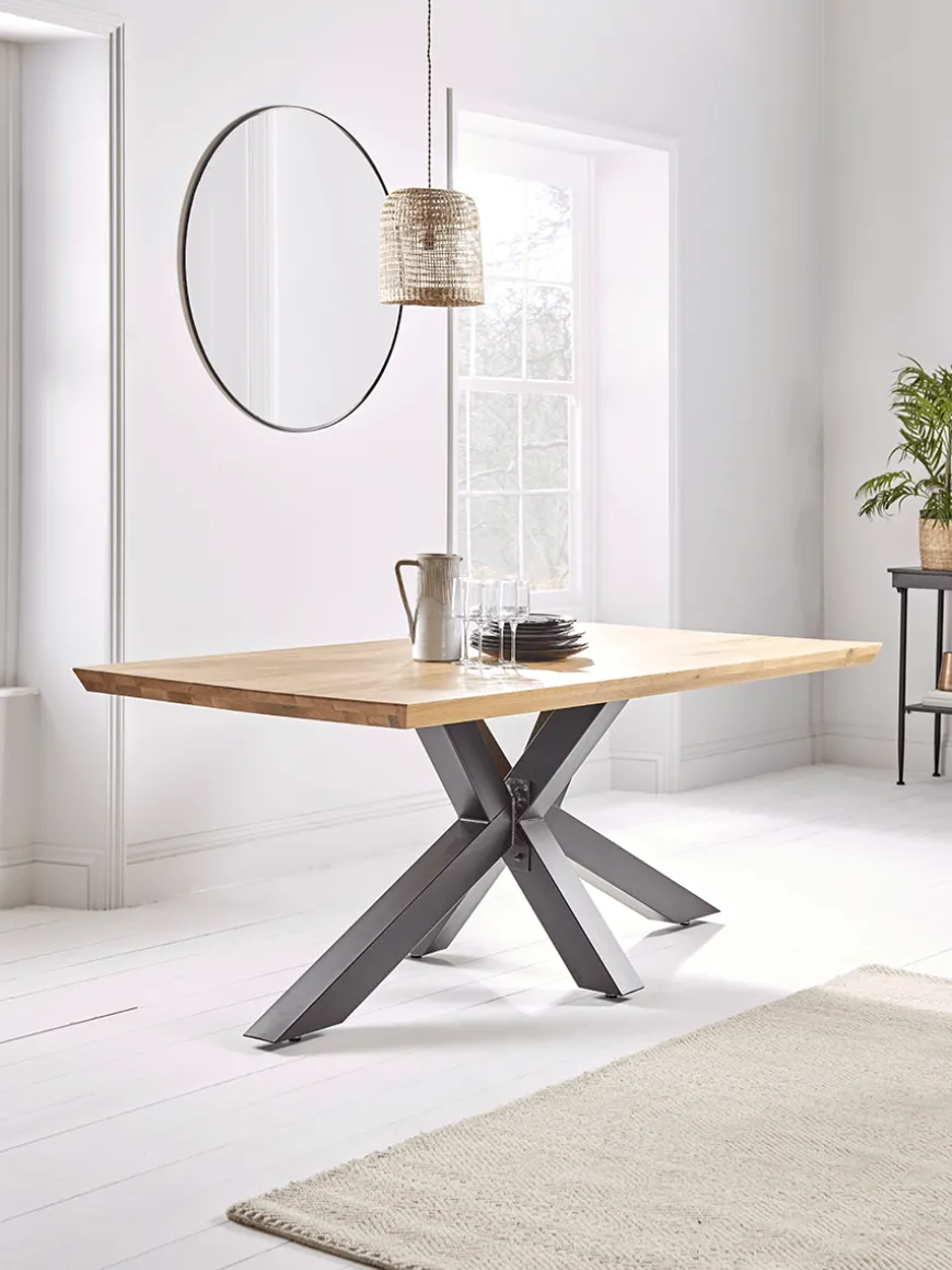 Hoxton Oak Dining Table - Large