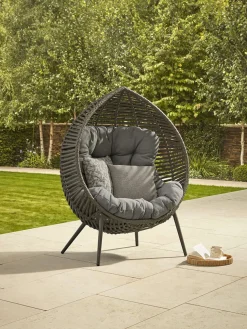 Indoor Outdoor Teardrop Occasional Chair