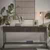 Industrial Curved Top Window Mirror
