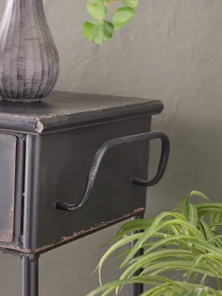 Industrial Iron Console Table
