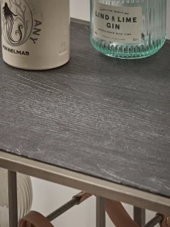 Industrial Style Bottle Trolley