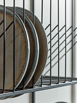Industrial Style Iron Wall Unit - Large