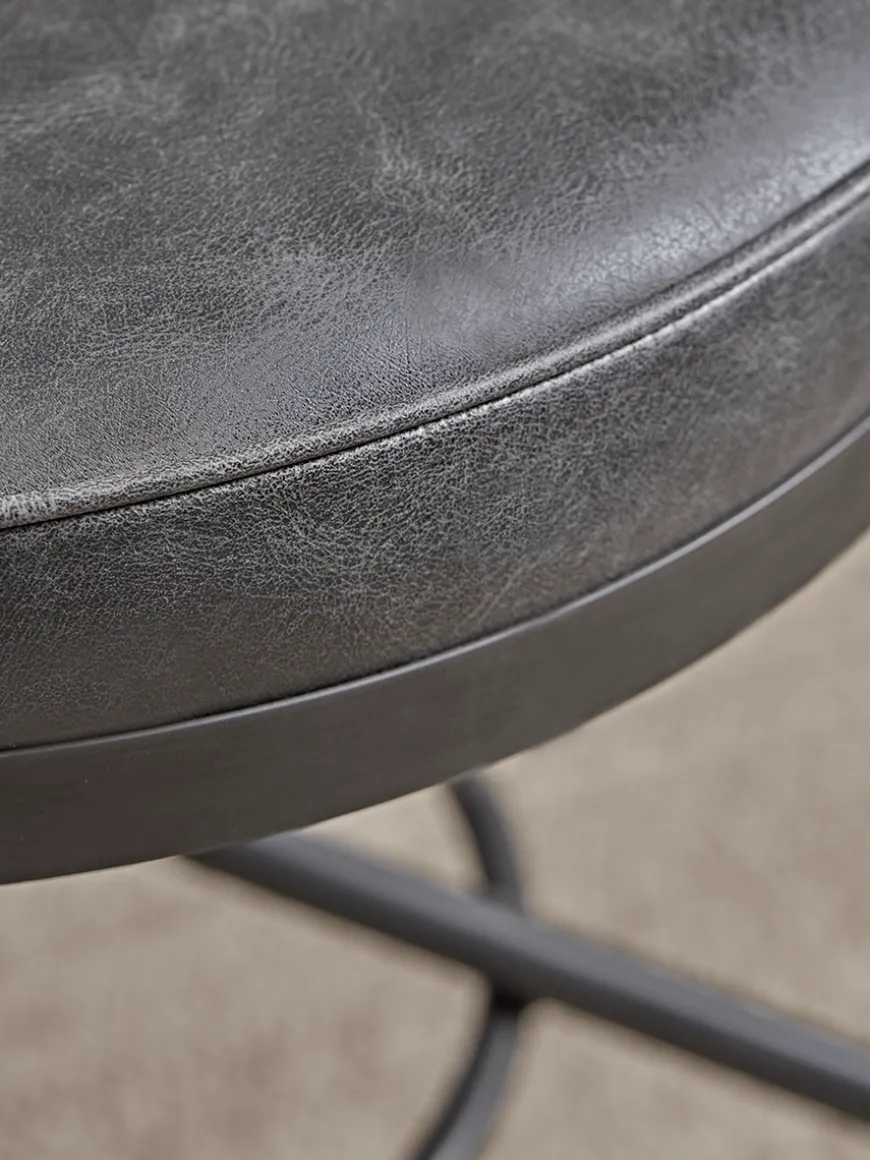 Industrial Style Office Chair - Grey