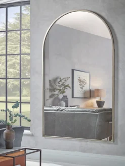 Iron Arched Full Length Mirror