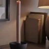 Iron Bowl Dinner Candle Holder
