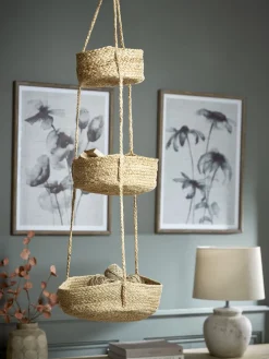 Jute Hanging Baskets