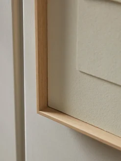 Layered Framed Abstract Canvas