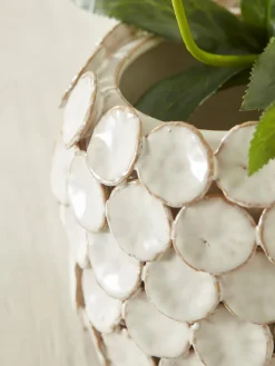 Layered Round Vase