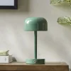 LED Dome Table Lamp - Forest Green