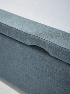 Lina Storage Bed Base - Navy