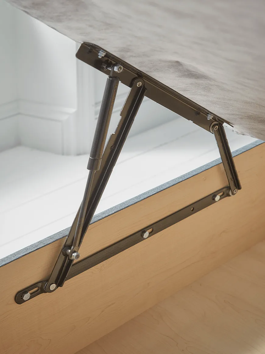 Lina Storage Bed Base - Navy