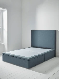 Lina Storage Bed Base - Navy
