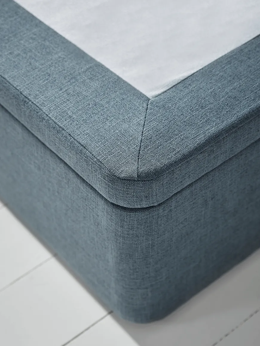 Lina Storage Bed Base - Navy