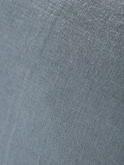 Linen Rectangle Cushion Cover - Dusky Blue