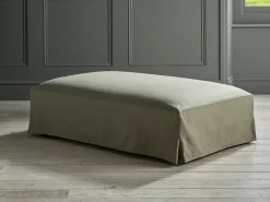 Loose Cover Coffee Table Ottoman