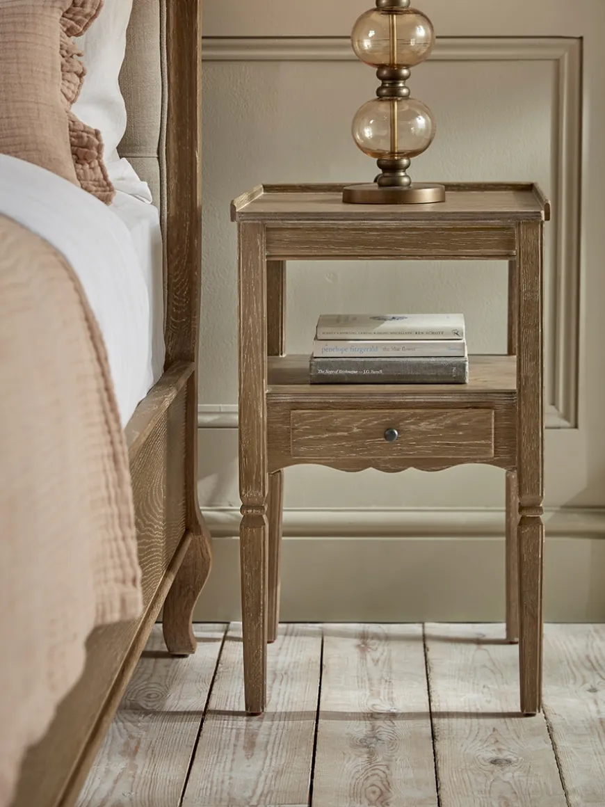 Louves Bedside Table