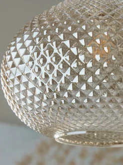 Lustre Textured Glass Pendant