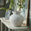 Mae Aged Stone Effect Vase
