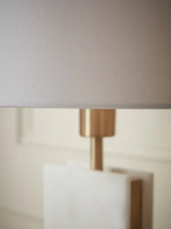 Marble & Brass Table Lamp